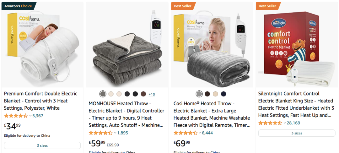 欧盟电热取暖和产品需求大增