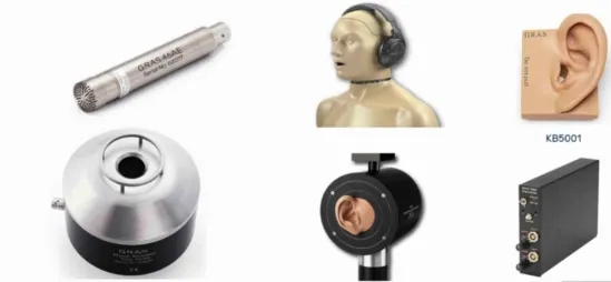 仿真躯干、仿真嘴、人工耳、自由场麦克风等高端配件
