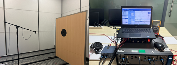 声学性能测试安排图